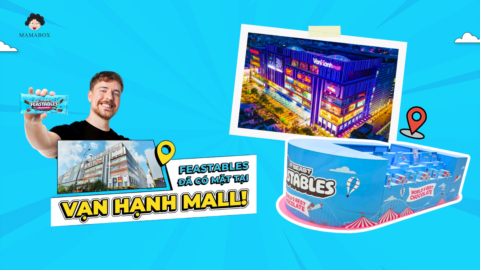 Tưng-Bừng-Khai-Trương-Kiosk-Feastables-Vạn-Hạnh-Mall Mamabox Corporation (Viet Nam)