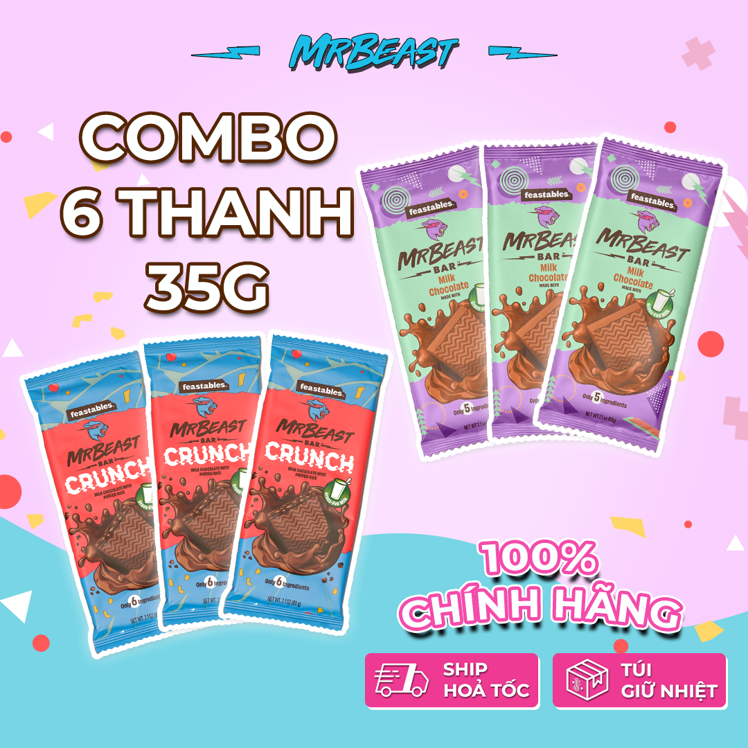 Combo 6 thanh 35g